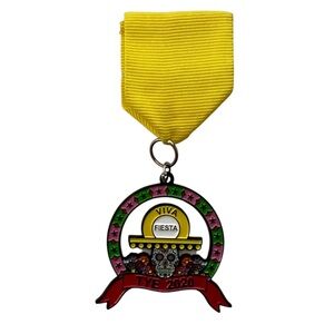 VIVA Fiesta TYE 2020 San Antonio, Texas Medal Pin